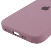 Чехол Silicone Case Full Protective (AA) with MagSafe для Apple iPhone 14 Plus (6.7"), Лиловый / Lilac Pride