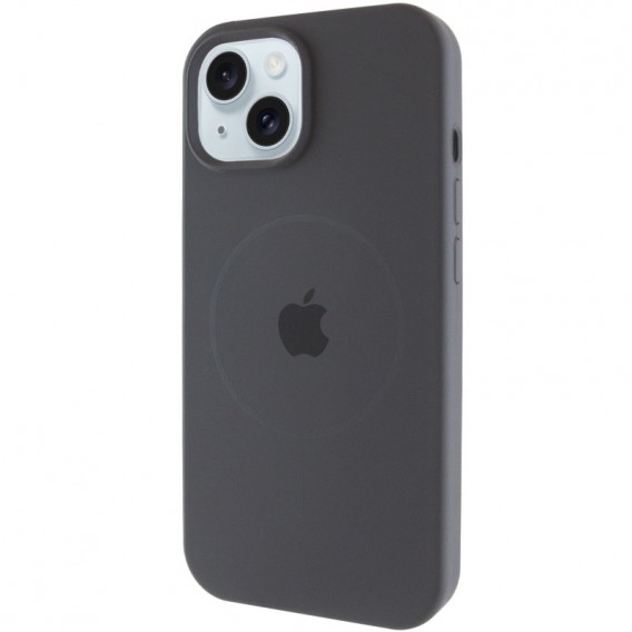 Чохол Silicone Case Full Protective (AA) with MagSafe для Apple iPhone 14 Plus (6.7"), Сірий / Dark Gray