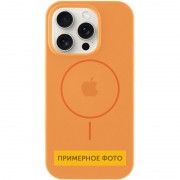 Чохол Silicone Case Full Protective (AA) with MagSafe для Apple iPhone 14 Plus (6.7") Помаранчевий / Papaya