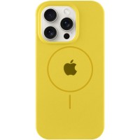 Чохол Silicone Case Full Protective (AA) with MagSafe для Apple iPhone 14 Pro Max (6.7") Жовтий / Yellow