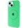 Чохол Silicone Case Full Protective (AA) with MagSafe для Apple iPhone 15 (6.1") Зелений / Spearmint
