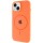 Чохол Silicone Case Full Protective (AA) with MagSafe для Apple iPhone 15 (6.1") Помаранчевий / Papaya