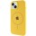 Чохол Silicone Case Full Protective (AA) with MagSafe для Apple iPhone 15 (6.1") Жовтий / Yellow
