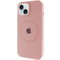 Чехол Silicone Case Full Protective (AA) with MagSafe для Apple iPhone 15 (6.1