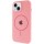 Чохол Silicone Case Full Protective (AA) with MagSafe для Apple iPhone 15 Plus (6.7") Рожевий / Light pink