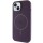 Чохол Silicone Case Full Protective (AA) with MagSafe для Apple iPhone 15 Plus (6.7") Фіолетовий / Elderberry