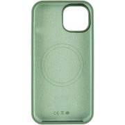 Чохол Silicone Case Full Protective (AA) LOGO with MagSafe для Apple iPhone 11 Pro Max (6.5"), Зелений / Pine green