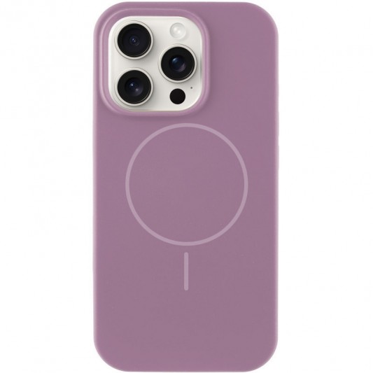 Чехол Silicone Case Full Protective (AA) NO LOGO with MagSafe для Apple iPhone 11 Pro Max (6.5"), Лиловый / Lilac Pride