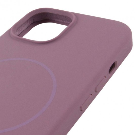 Чехол Silicone Case Full Protective (AA) NO LOGO with MagSafe для Apple iPhone 11 Pro Max (6.5"), Лиловый / Lilac Pride - изображение 3