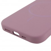 Чехол Silicone Case Full Protective (AA) NO LOGO with MagSafe для Apple iPhone 11 Pro Max (6.5"), Лиловый / Lilac Pride