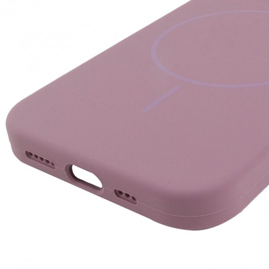 Чехол Silicone Case Full Protective (AA) NO LOGO with MagSafe для Apple iPhone 11 Pro Max (6.5"), Лиловый / Lilac Pride - изображение 4