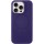 Чехол Silicone Case Full Protective (AA) NO LOGO with MagSafe для Apple iPhone 14 Pro (6.1"), Фиолетовый / Elderberry