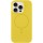 Чехол Silicone Case Full Protective (AA) NO LOGO with MagSafe для Apple iPhone 15 Pro (6.1"), Желтый / Yellow