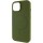 Чохол Silicone Case Full Protective (AA) NO LOGO with MagSafe для Apple iPhone 15 Plus (6.7") Зелений / Dark Olive