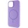 Чохол Silicone Case Full Protective (AA) NO LOGO with MagSafe для Apple iPhone 15 Plus (6.7") Бузковий / Dasheen