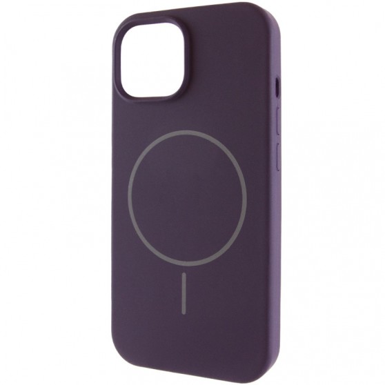Чехол Silicone Case Full Protective (AA) NO LOGO with MagSafe для Apple iPhone 15 Plus (6.7