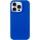 Чехол Silicone Case Full Protective (AA) NO LOGO with MagSafe для Apple iPhone 16 Pro (6.3") Синий / Capri Blue