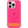 Чохол Silicone Case Full Protective (AA) with MagSafe Apple iPhone 14 (6.1"), Рожевий / Barbie pink