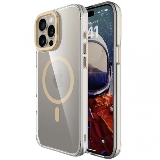 Чохол TPU Space Case Apex with MagSafe для Apple iPhone 13 Pro / 14 Pro (6.1") Gold