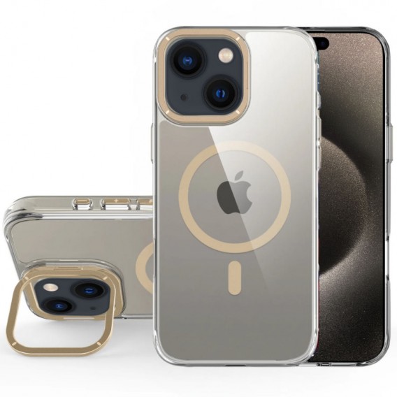Чохол TPU Space Case Apex with MagSafe для Apple iPhone 14 Plus / 15 Plus (6.7"), Gold