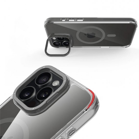 Чехол TPU Space Case Apex with MagSafe для Apple iPhone 15 Pro (6.1"), Grey