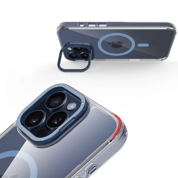 Чохол TPU Space Case Apex with MagSafe для Apple iPhone 15 Pro Max (6.7"), Navy Blue