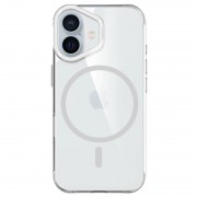 Чехол TPU Space Case Apex with MagSafe для Apple iPhone 16 (6.1"), Silver
