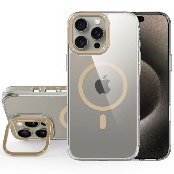 Чехол TPU Space Case Apex with MagSafe для Apple iPhone 16 Pro (6.3"), Gold