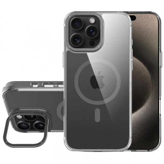 Чохол TPU Space Case Apex with MagSafe для Apple iPhone 16 Pro (6.3") Grey