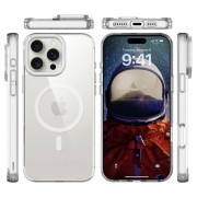 Чехол TPU Space Case Apex with MagSafe для Apple iPhone 16 Pro (6.3"), Silver