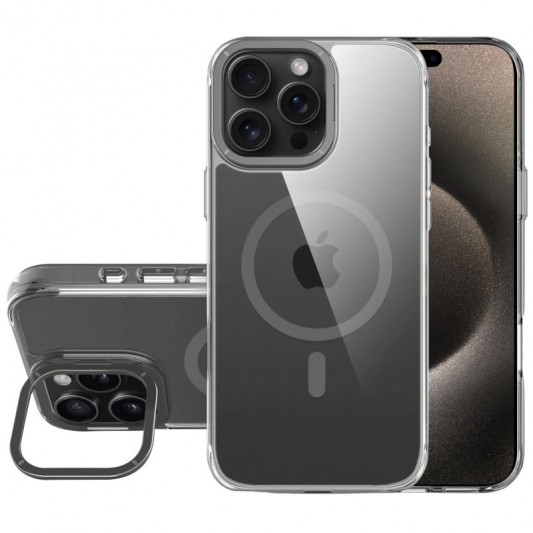 Чехол TPU Space Case Apex with MagSafe для Apple iPhone 16 Pro Max (6.9") Grey