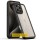 TPU чехол Transparent + Colour 1,5mm для Apple iPhone 16 (6.1") Black