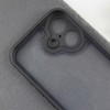 TPU чохол Transparent + Colour 1,5mm для Apple iPhone 16 (6.1") Black