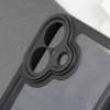 TPU чохол Transparent + Colour 1,5mm для Apple iPhone 16 (6.1") Black