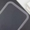 TPU чехол Transparent + Colour 1,5mm для Apple iPhone 16 (6.1) Grey