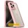 TPU чехол Transparent + Colour 1,5mm для Apple iPhone 16 (6.1") Pink