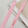 TPU чохол Transparent + Colour 1,5mm для Apple iPhone 16 (6.1") Pink