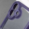 TPU чехол Transparent + Colour 1,5mm для Apple iPhone 16 (6.1) Purple