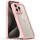 TPU чехол Transparent + Colour 1,5mm для Apple iPhone 16 Pro (6.3") Pink