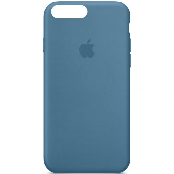 Чохол Silicone Case Full Protective (AA) для Apple iPhone 7 plus / 8 plus (5.5") Синій / Blue Jay