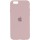 Чохол Silicone Case Full Protective (AA) для Apple iPhone SE (2020) Рожевий / Chalk Pink