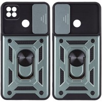 Ударопрочный чехол Camshield Serge Ring для Xiaomi Redmi 9C / Redmi 10A Зеленый