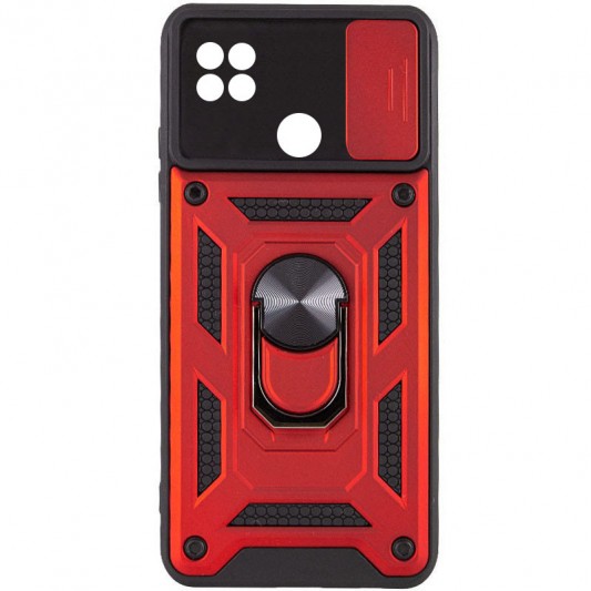 Ударопрочный чехол Camshield Serge Ring для Xiaomi Redmi 9C / Redmi 10A Красный - изображение 2