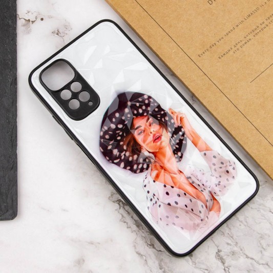 TPU+PC чохол Prisma Ladies для Xiaomi Redmi Note 11 Pro 4G/5G / 12 Pro 4G Girl in a hat - зображення 2 