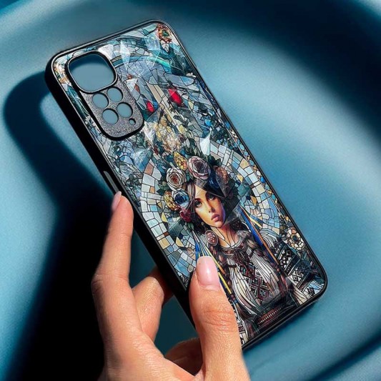 TPU+PC чохол Prisma Ladies для Xiaomi Redmi Note 11 Pro 4G/5G / 12 Pro 4G Mosaic - зображення 1 