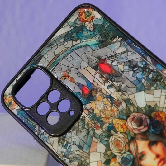 TPU+PC чохол Prisma Ladies для Xiaomi Redmi Note 11 Pro 4G/5G / 12 Pro 4G Mosaic - зображення 2 