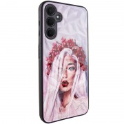 TPU+PC чехол Prisma Ladies для Samsung Galaxy A04s Ukrainian Girl