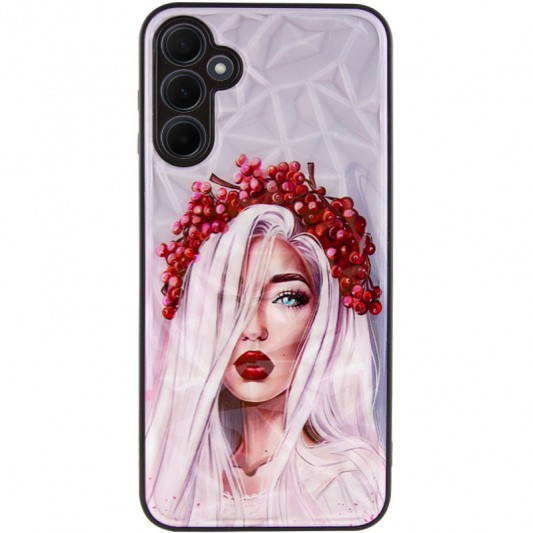 TPU+PC чехол Prisma Ladies для Samsung Galaxy A04s Ukrainian Girl - изображение 1