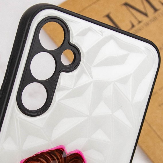 TPU+PC чохол Prisma Ladies для Samsung Galaxy A04s Chocolate