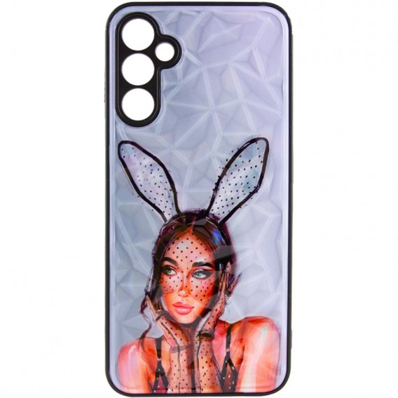 TPU+PC чохол Prisma Ladies для Samsung Galaxy A04s Rabbit
